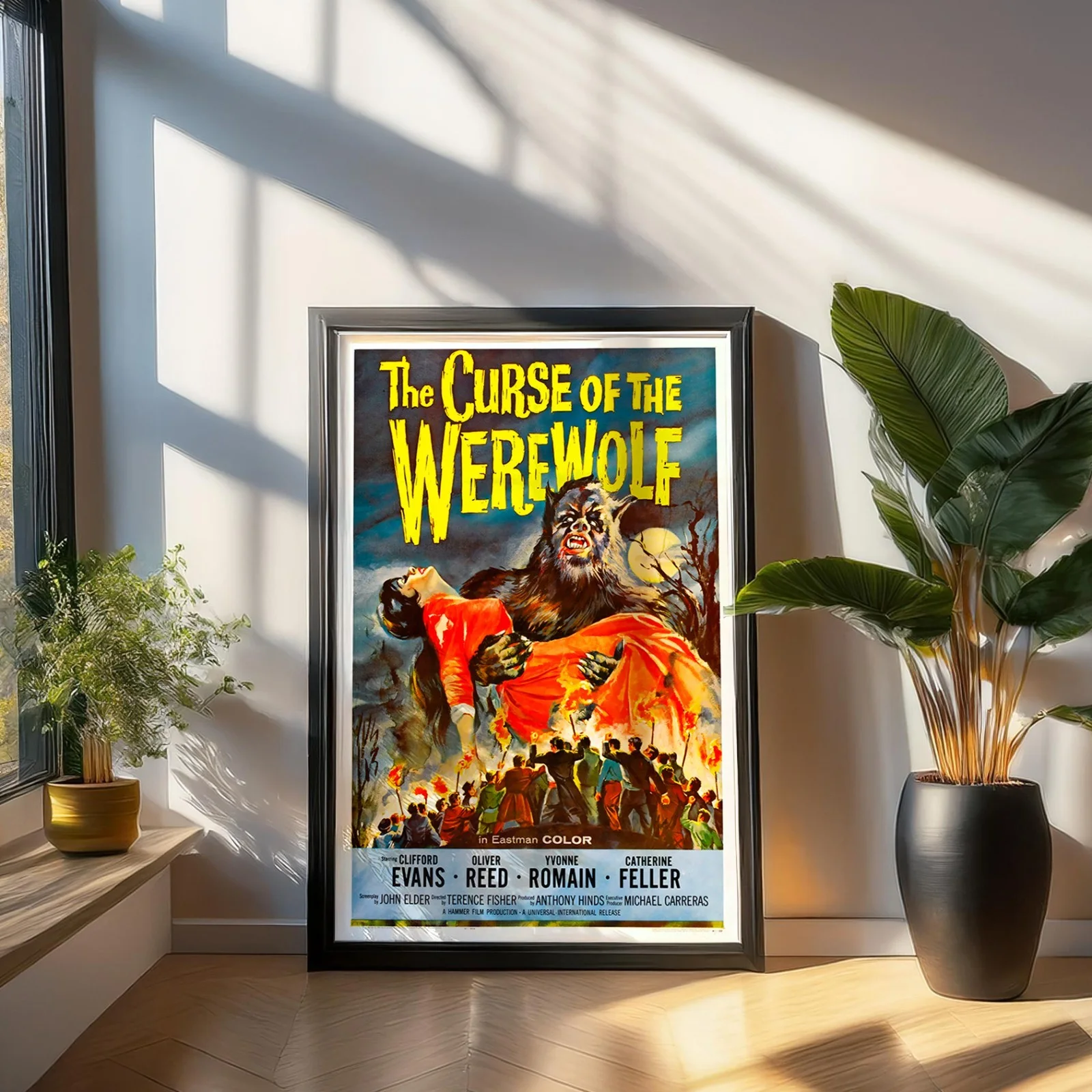 The Curse of the Werewolf - 1961 Hammer Horror 27.2" x 41" US One Sheet Poster, изображение 4