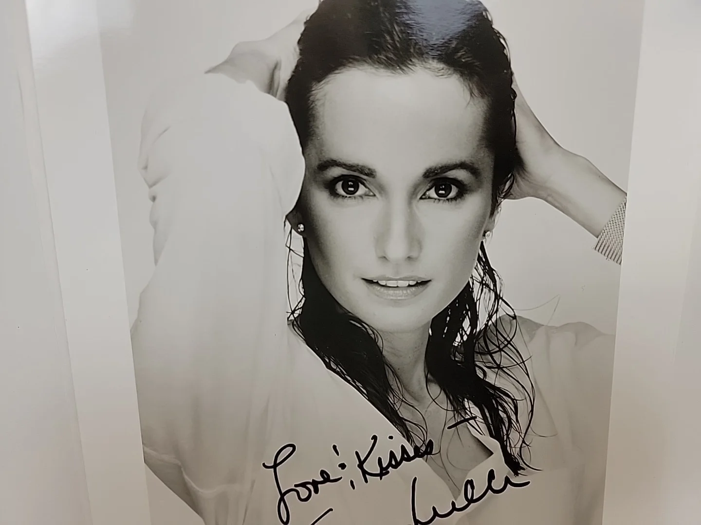 SUSAN LUCCI INDEX PHOTO PICTURE Autograph Auto singed LOVE KISSES, изображение 5