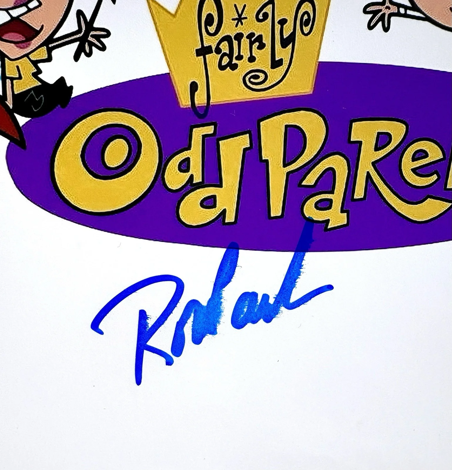 ROB PAULSEN The Fairly Oddparents SIGNED 8X10 Photo *smudge* NICKELODEON, изображение 2