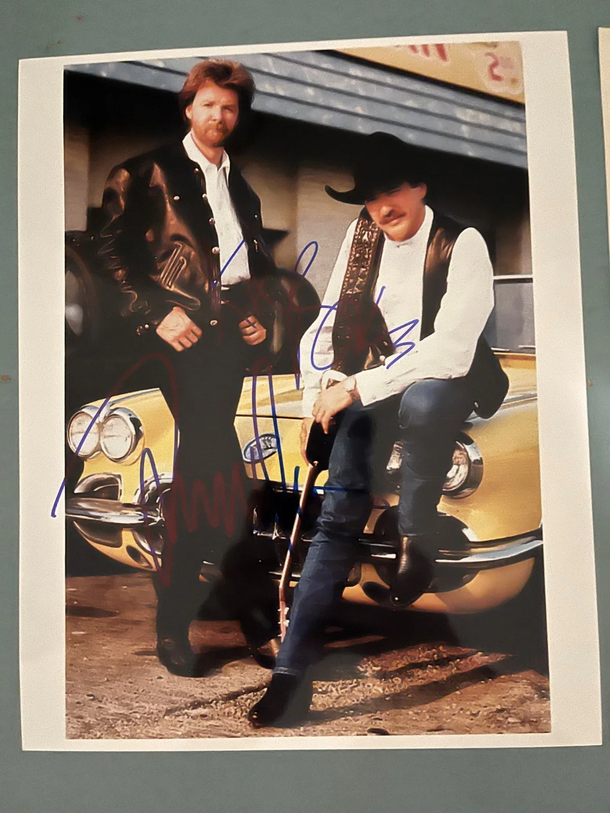 Brooks & Dunn and Dixie Chicks auto 8x10 - Take Both for one price!, изображение 2