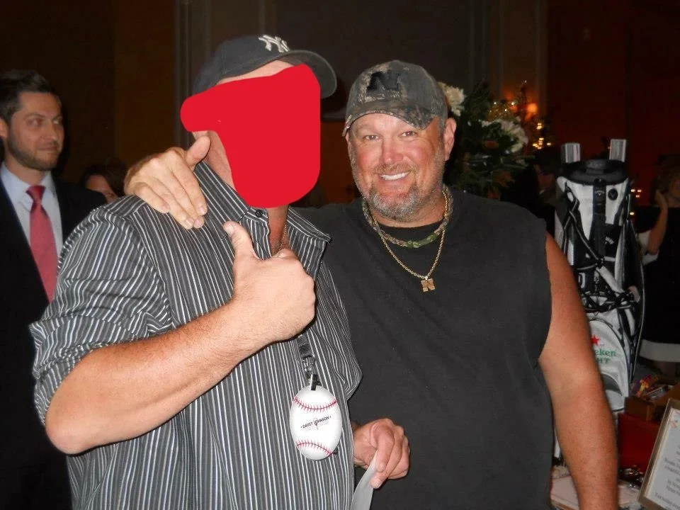 LARRY THE CABLE GUY — LARRY THE CABLE GUY AUTÊNTICO ASSINADO/AUTOGRAFADO 8X10 FOTO MATERIAL CARRO DA DISNEY, image 2