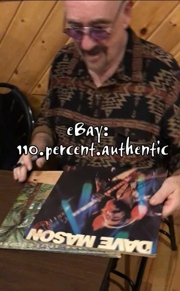 DAVE MASON SIGNED AUTOGRAPHED SPLIT COCONUT VINYL LP *EXACT PROOF*, изображение 2