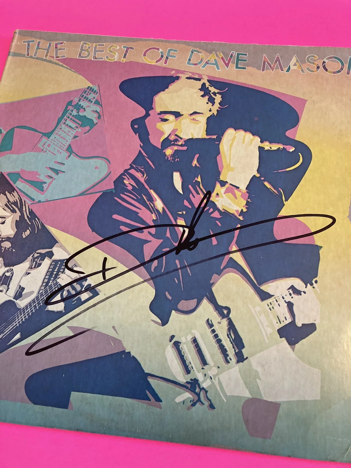 DAVE MASON SIGNED AUTOGRAPHED THE BEST OF VINYL LP *EXACT PROOF*, изображение 2