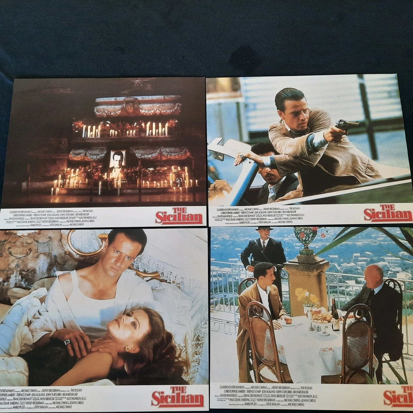 THE SICILIAN 9 x Movie Release Stills / Pictures *1987 Christopher Lambert, image 2