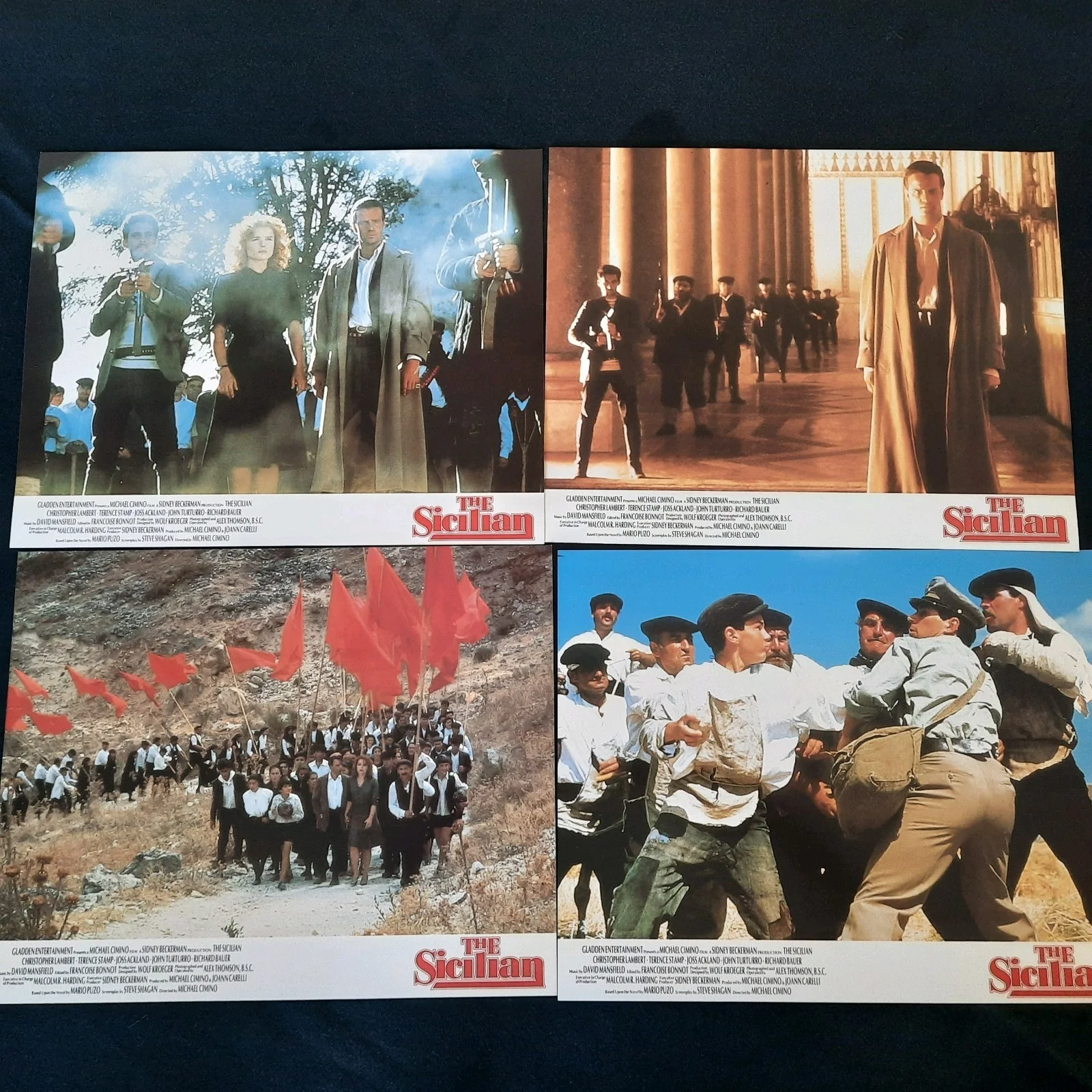 THE SICILIAN 9 x Movie Release Stills / Pictures *1987 Christopher Lambert, image 3