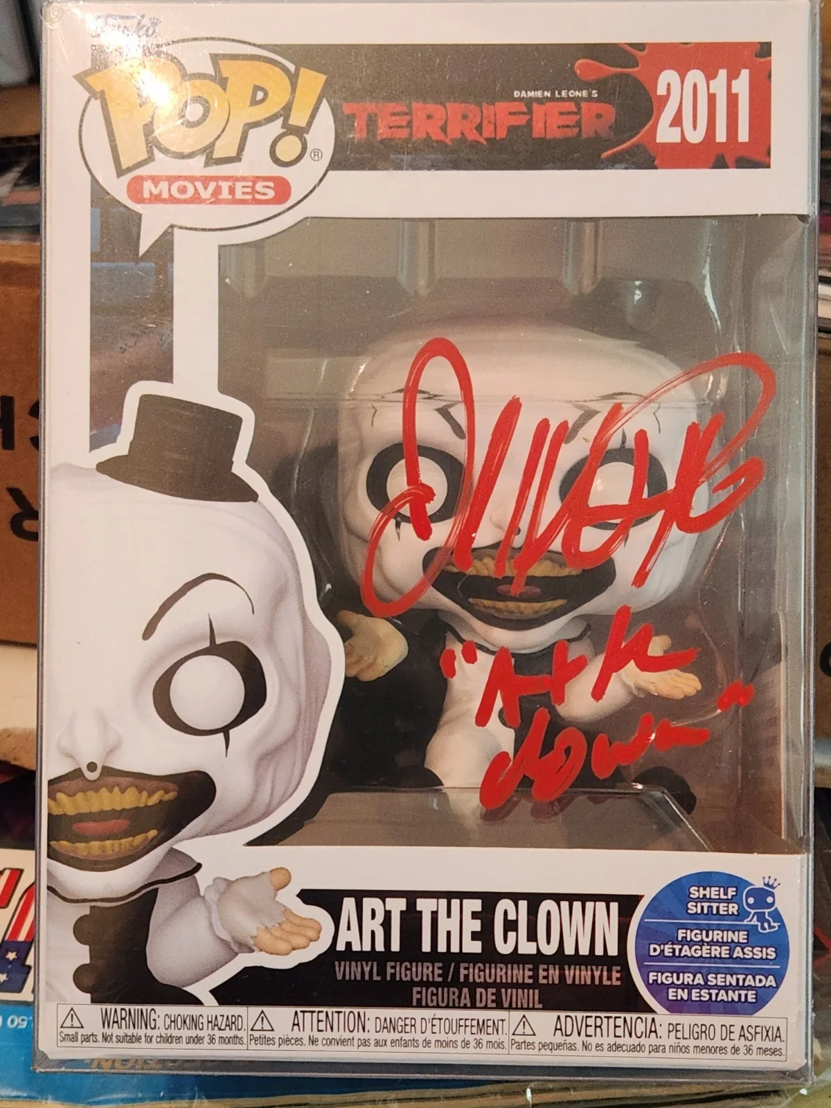 David Howard Thornton — David Howard Thornton " Art The Clown" In The Terrorfier Movies Autographed...
