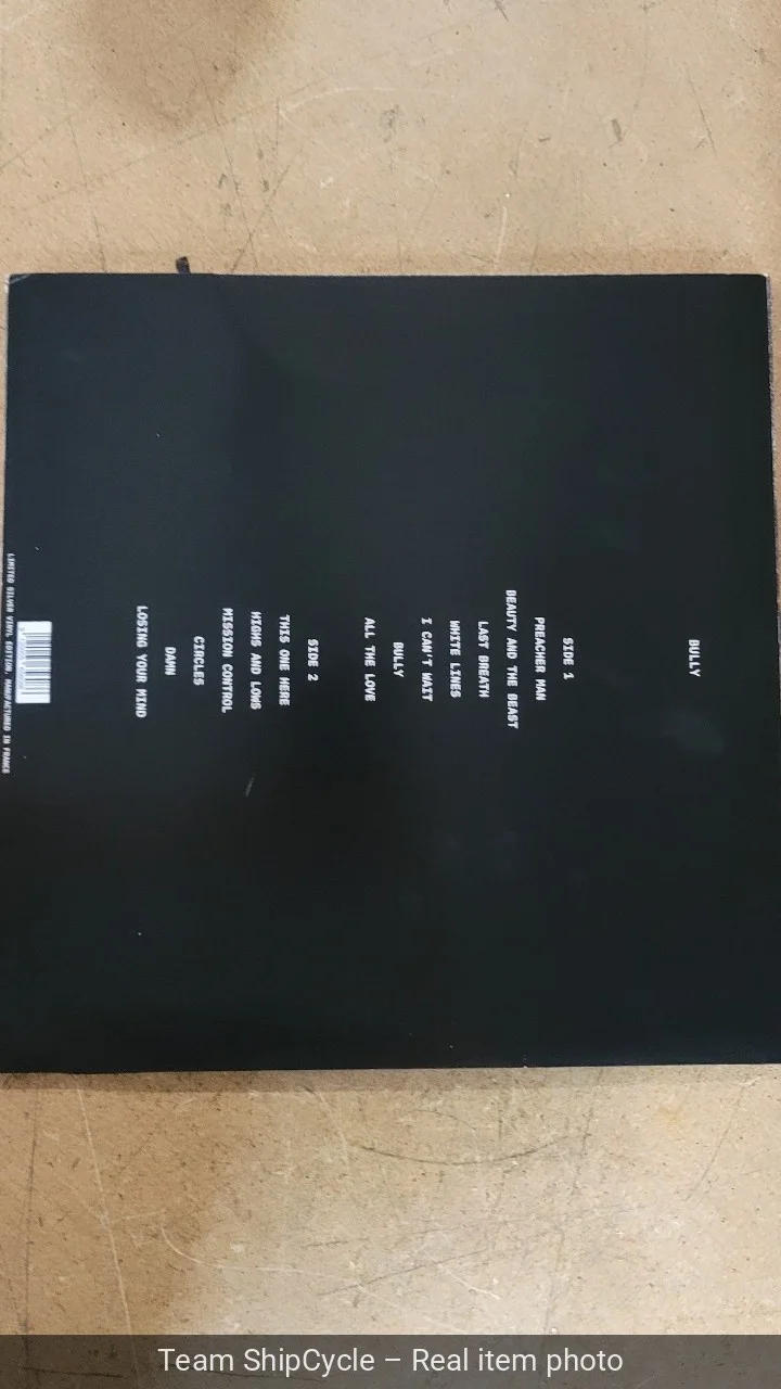 KANYE WEST YE BULLY SIGNED VINYL LP LIMITED EDITION SILVER G2U, image 4