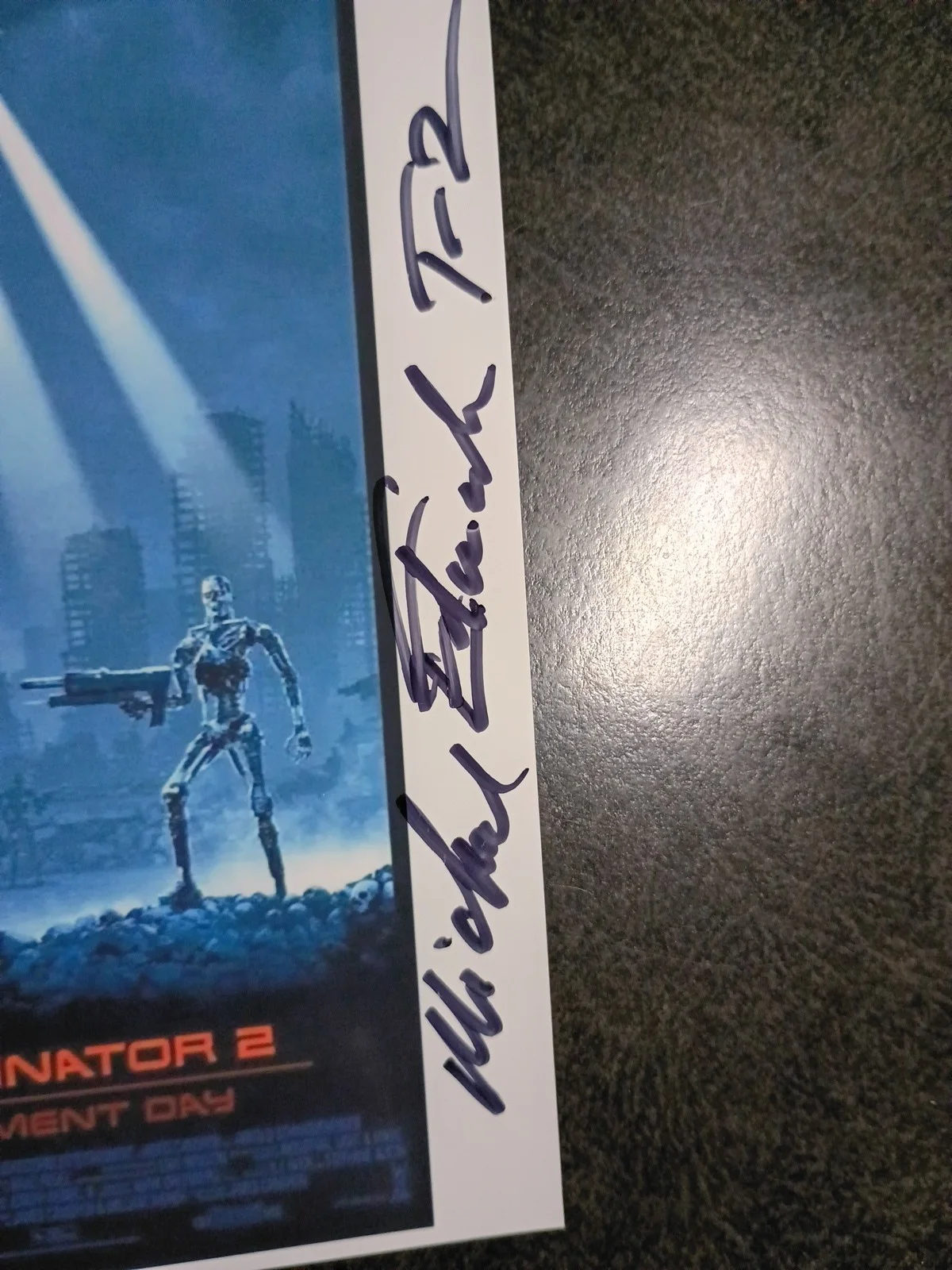 MICHAEL EDWARDS As JOHN CONNOR — MICHAEL EDWARDS As JOHN CONNOR 2 Hand Signed Autograph Photo S - TERMINATOR 2, изображение 5