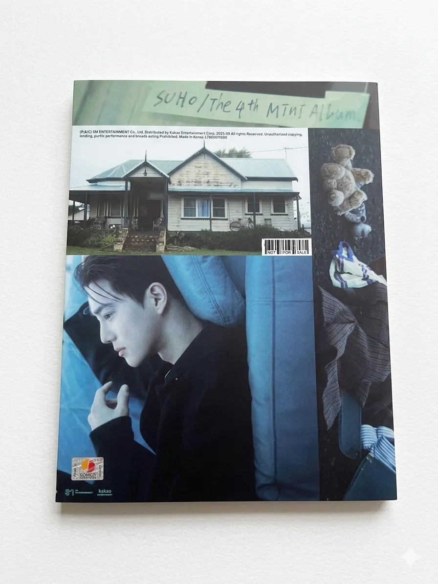 [SIGNED] (Sm Enter)SUHO EXO 4th Mini Album 'Who Are You' Promo (Not For Sale), изображение 3