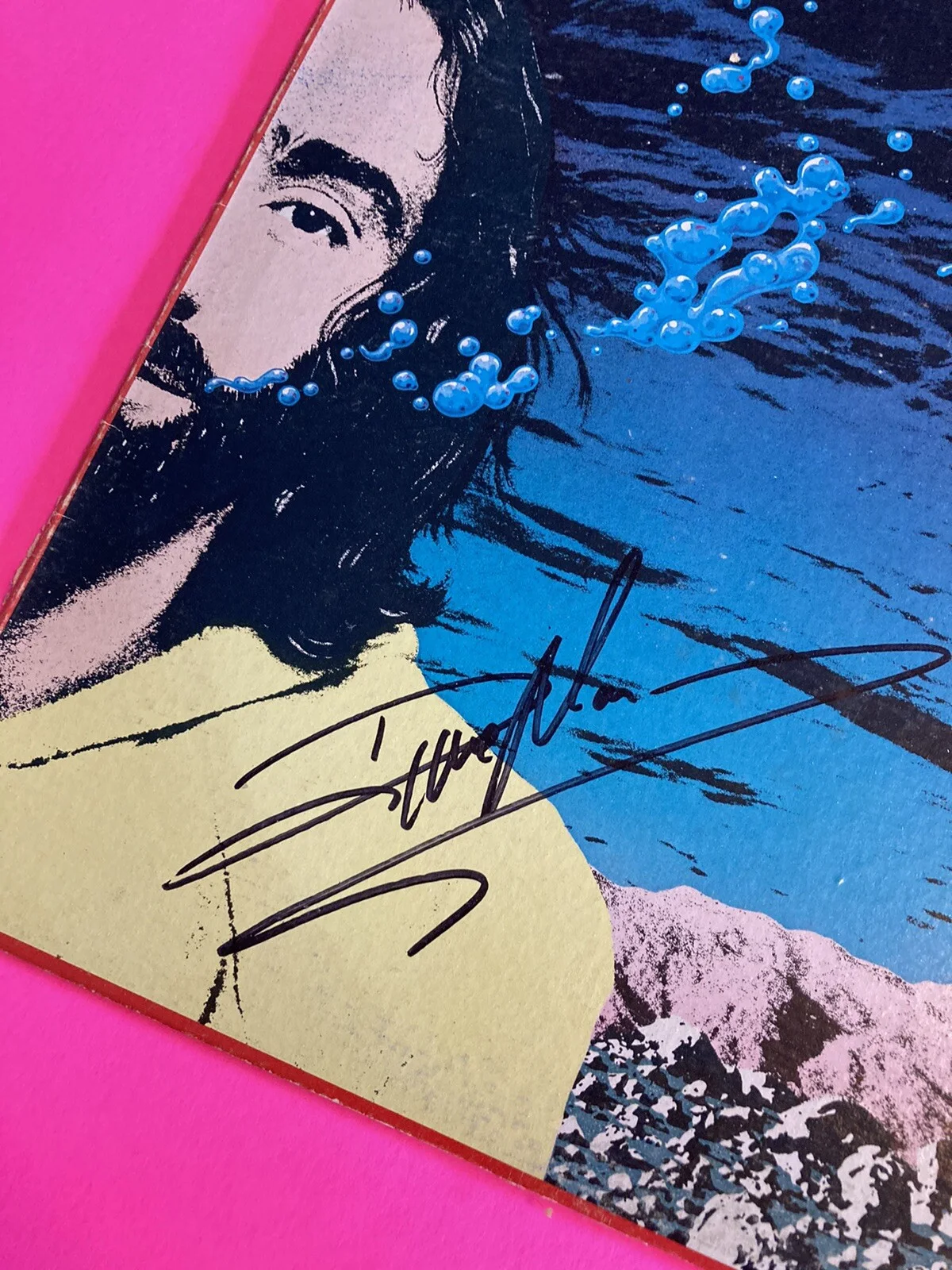 DAVE MASON AUTOGRAPHED SIGNED LET IT FLOW VINYL LP #c *EXACT PROOF*, изображение 3