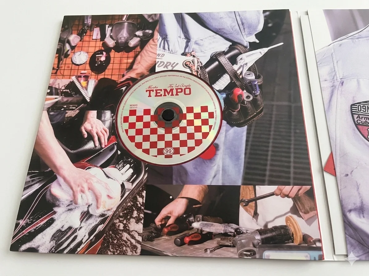 [SIGNED] (Sm Enter)MINHO SHINee 1st Single 'TEMPO' Promo Album (Not For Sale), изображение 2