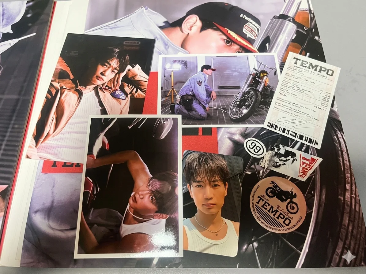 [SIGNED] (Sm Enter)MINHO SHINee 1st Single 'TEMPO' Promo Album (Not For Sale), изображение 4