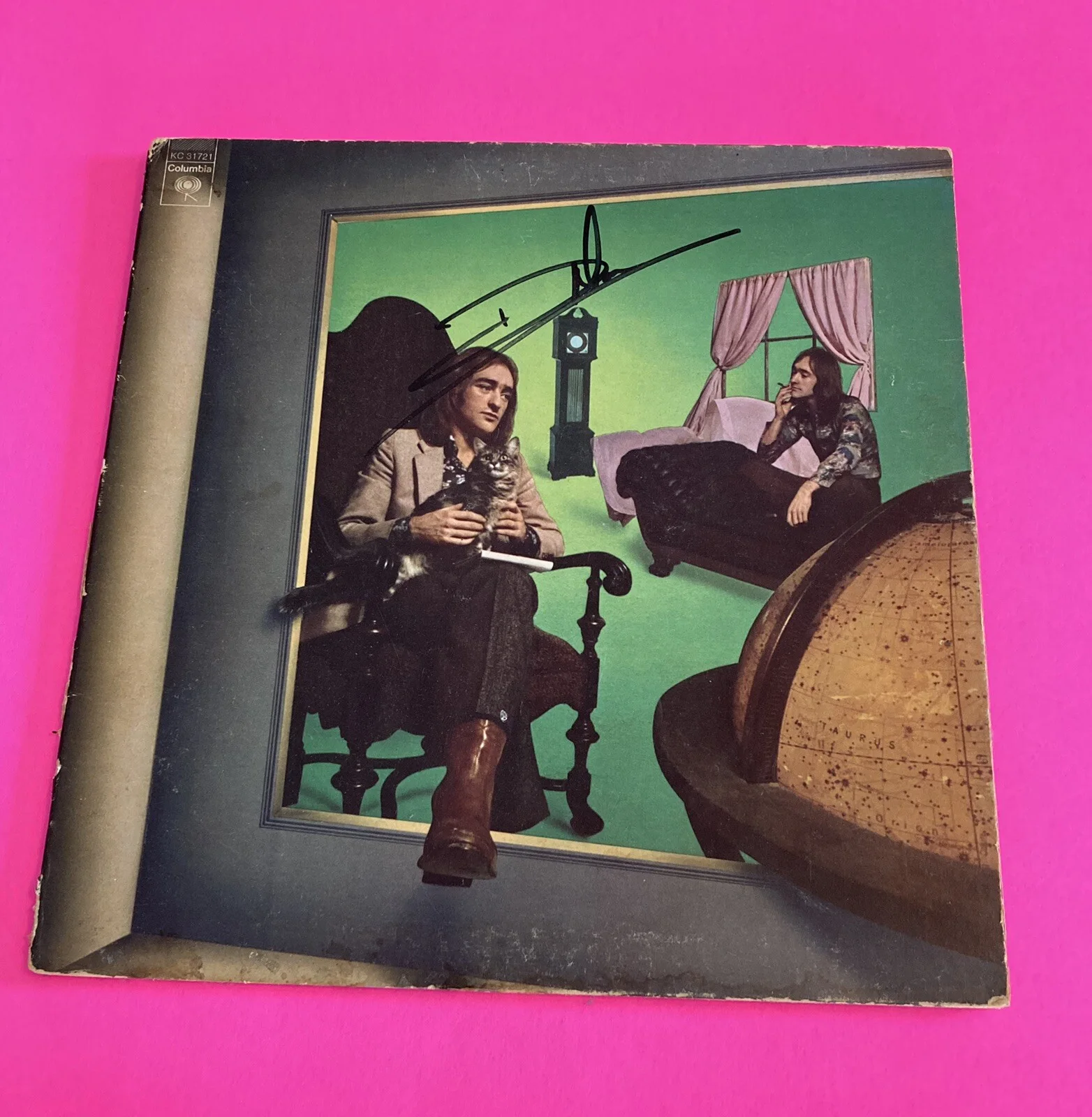 DAVE MASON SIGNED AUTOGRAPHED ITS LIKE YOU NEVER LEFT VINYL LP *EXACT PROOF*, image 2