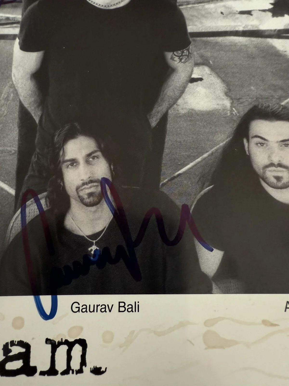 Eve To Adam Band Promotional Photo Autographed In Person Taki & Alex Sassaris, изображение 4