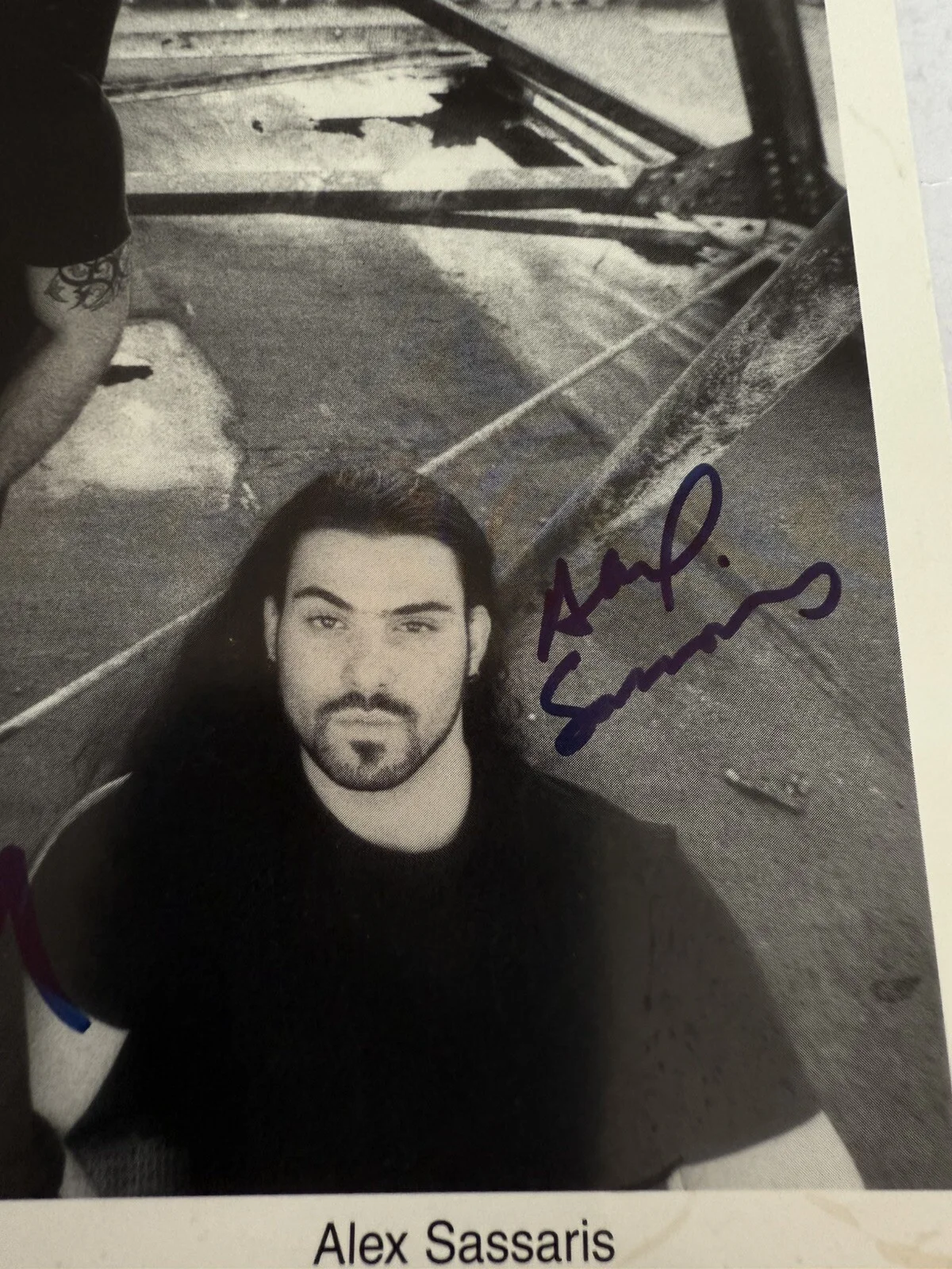 Eve To Adam Band Promotional Photo Autographed In Person Taki & Alex Sassaris, изображение 5