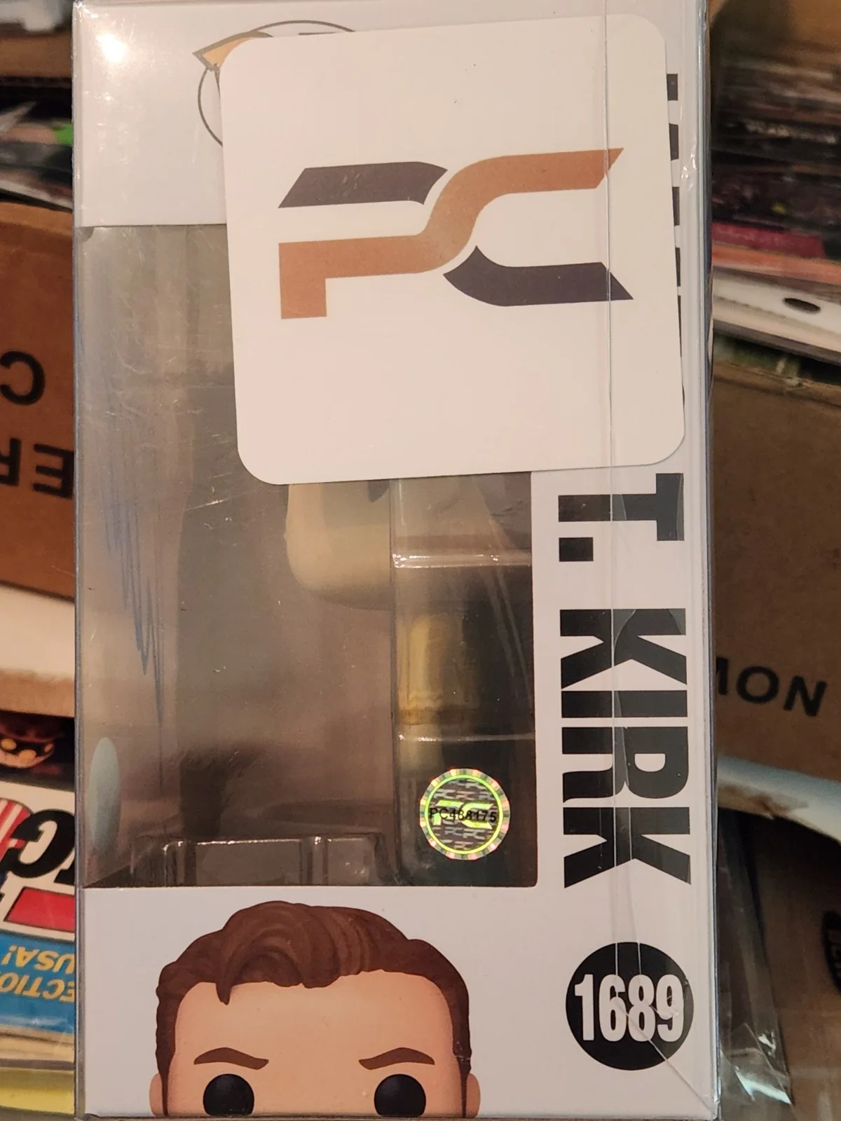 William Shatner — William Shatner Star Trek Autographed Funko Pop With Certification, image 2