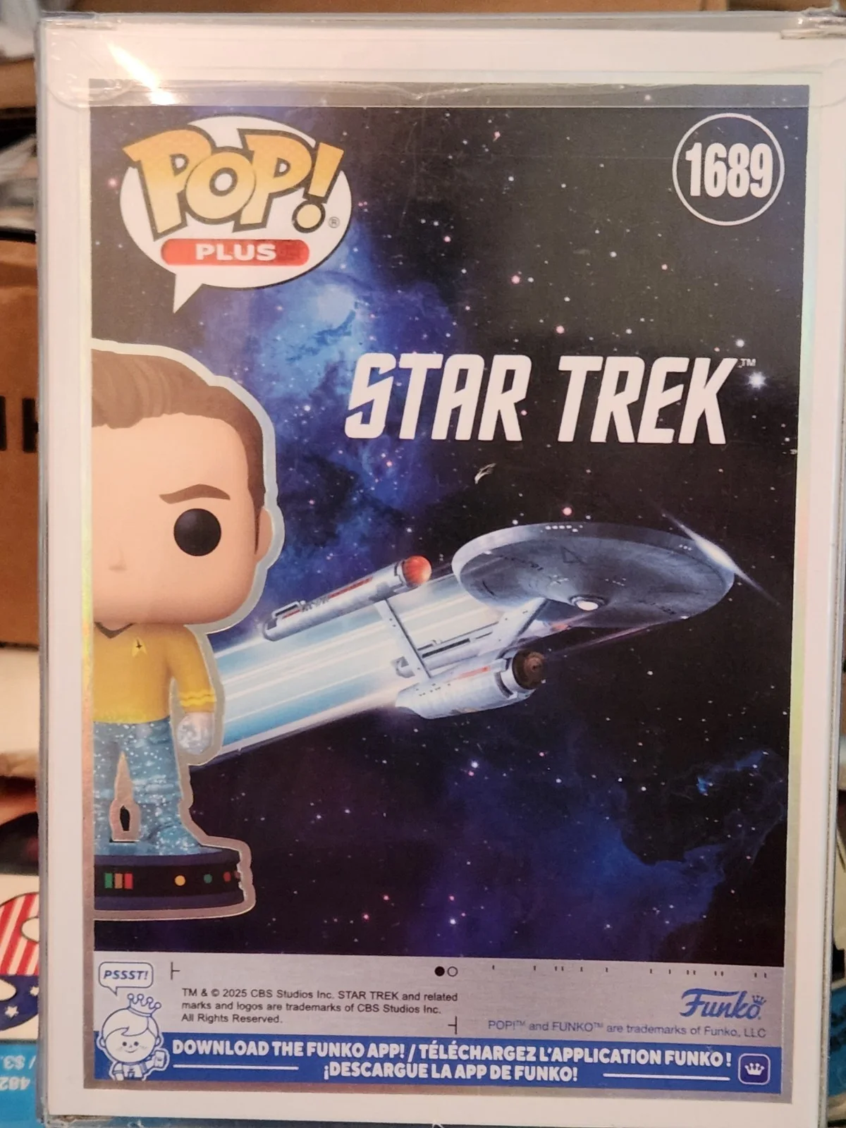 William Shatner — William Shatner Star Trek Autographed Funko Pop With Certification, image 3