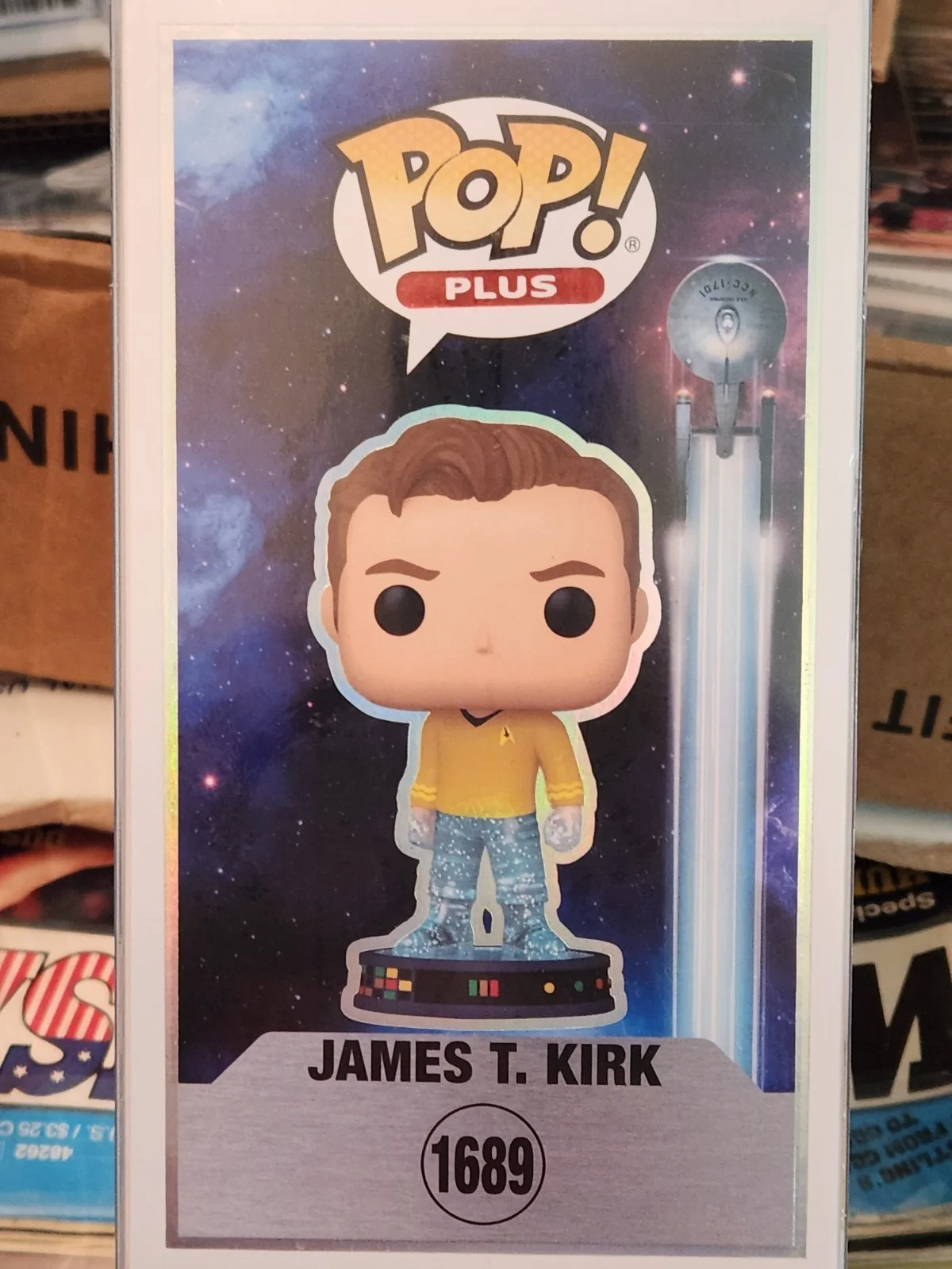 William Shatner — William Shatner Star Trek Autographed Funko Pop With Certification, image 4