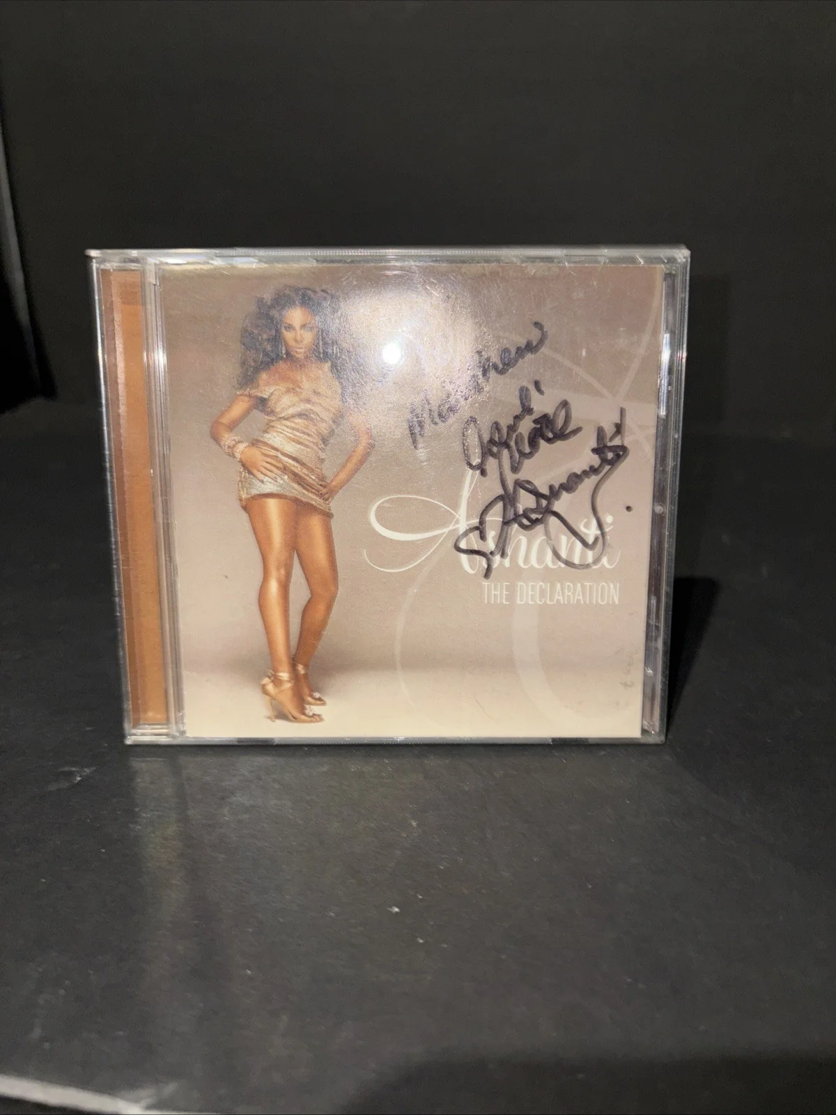 Ashanti Autographed The Declaration CD, image 2