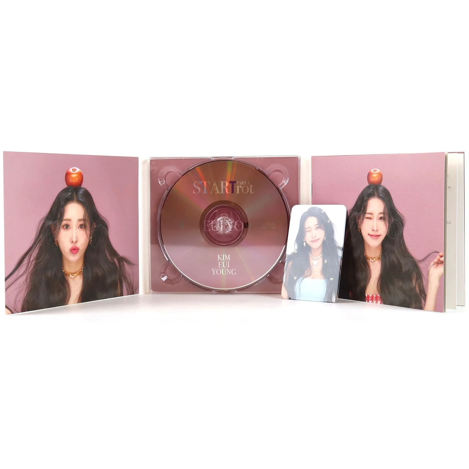 Kim Eui Young - Star Trot Part 1 4th Single Album Signed Promo CD 2025, изображение 3