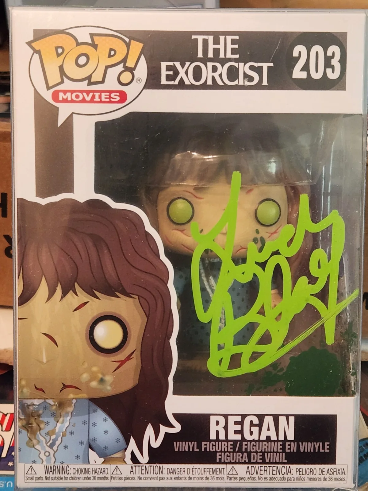 Linda Blair — Linda Blair "The Exorcist" Autographed Funko Pop With Certification