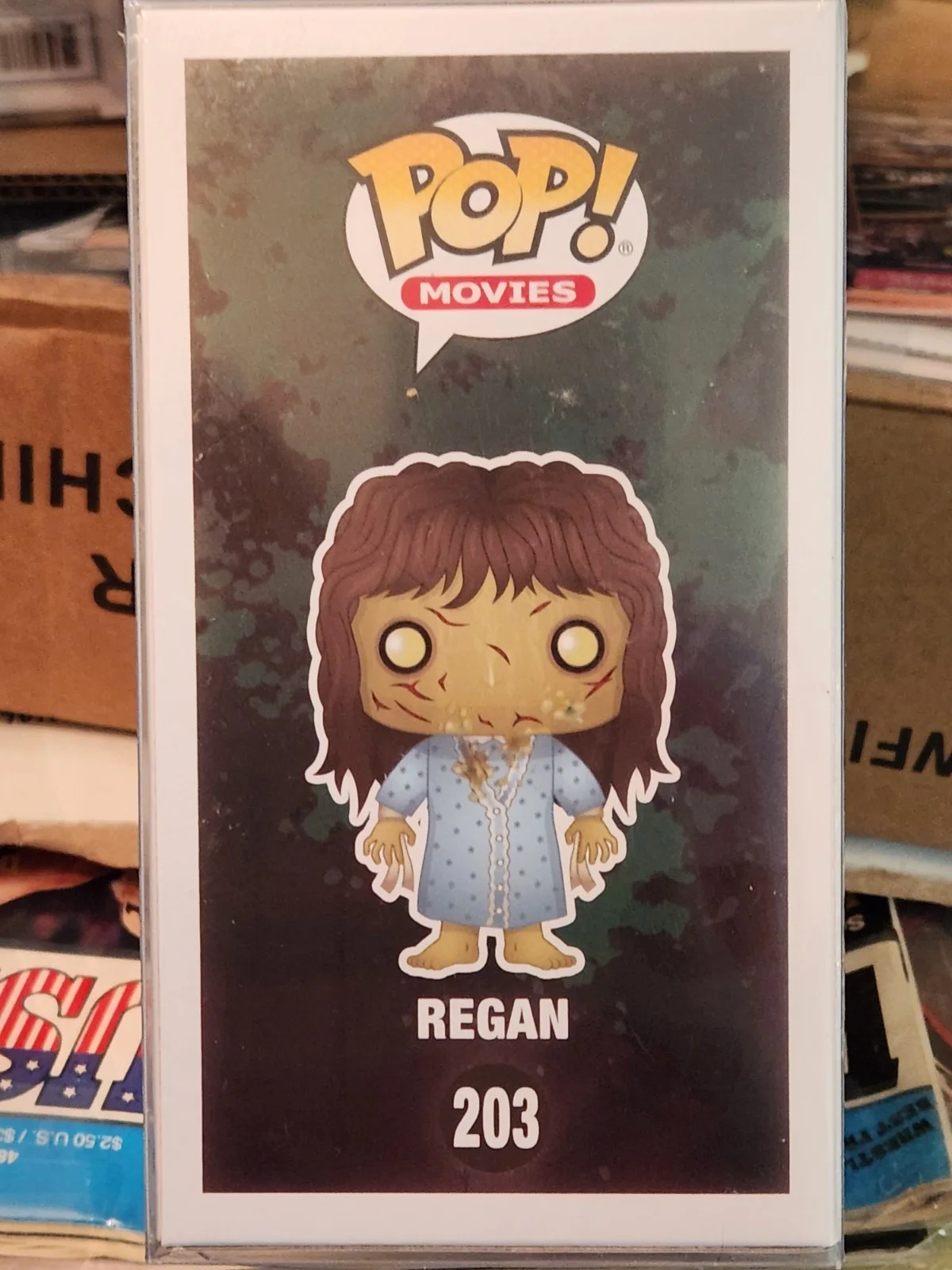 Linda Blair — Linda Blair "The Exorcist" Autographed Funko Pop With Certification, изображение 2
