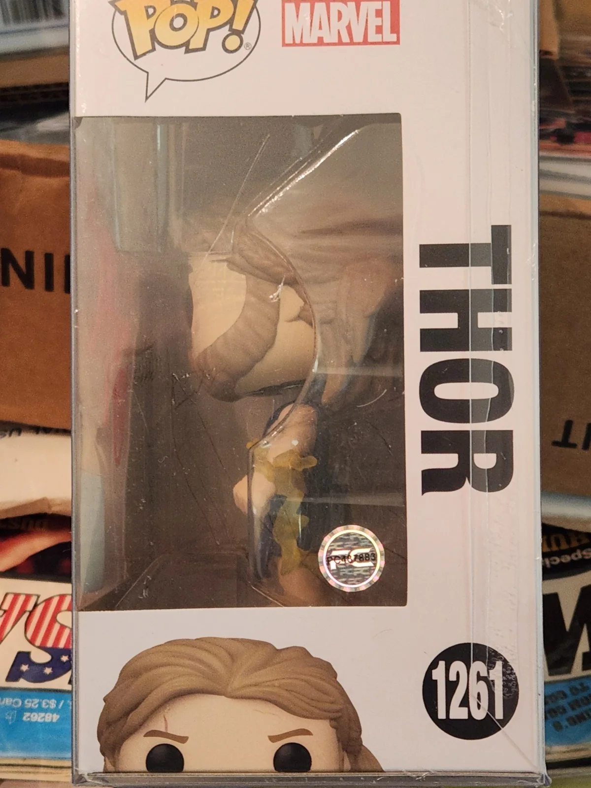 Chris Hemsworth — Chris Hemsworth Autographed Thor Funko Pop With Certification, image 2
