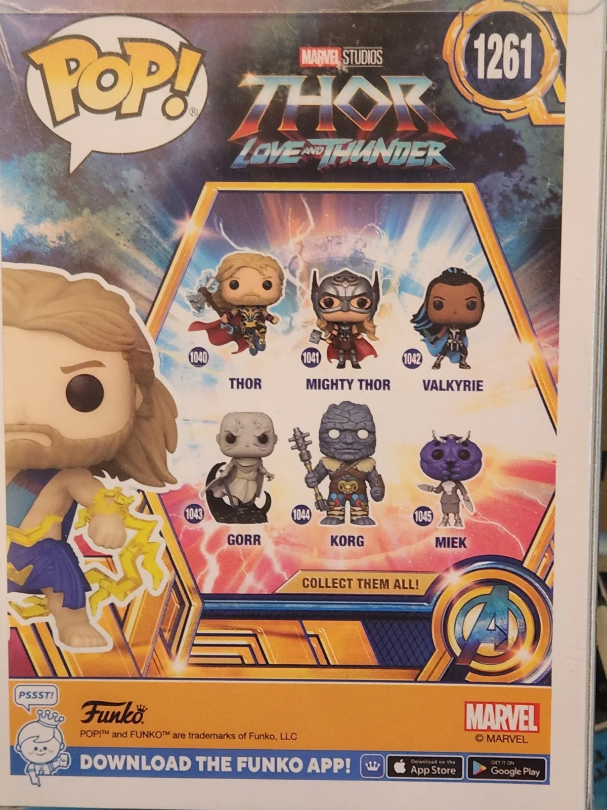 Chris Hemsworth — Chris Hemsworth Autographed Thor Funko Pop With Certification, image 3