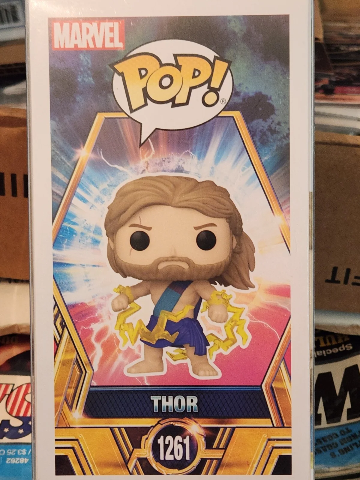 Chris Hemsworth — Chris Hemsworth Autographed Thor Funko Pop With Certification, image 4