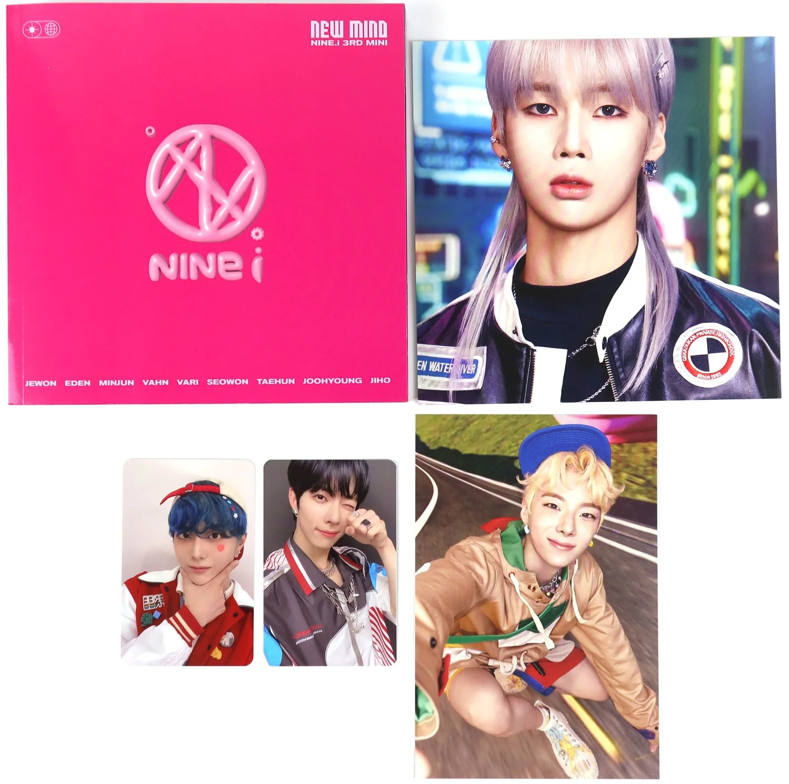 NINE.i - New Mind 3rd Mini Album Signed Promo CD 2023, image 2