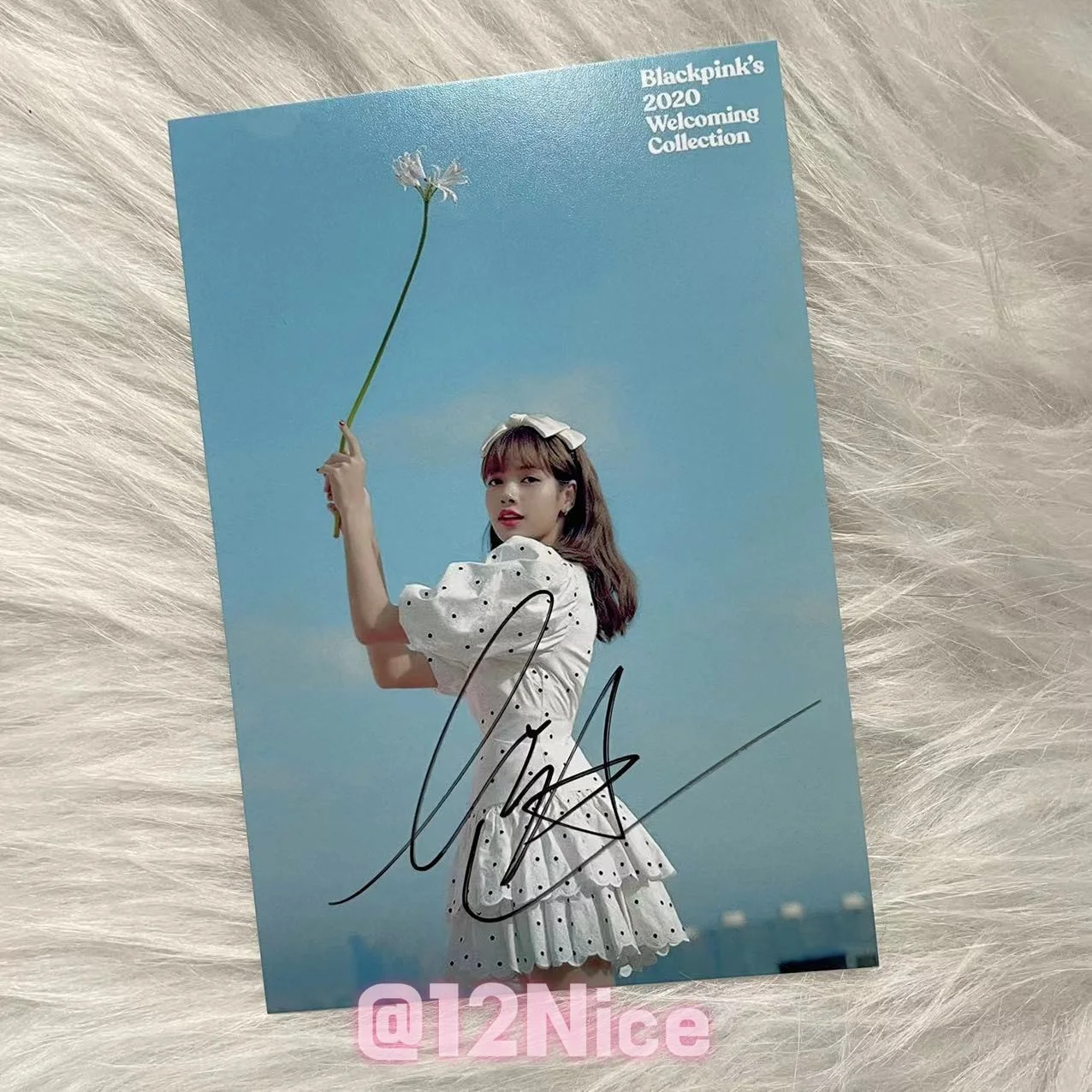 LISA — BLACKPINK LISA Limited Autographed Hand Signed Photo 4*6 inches, изображение 4