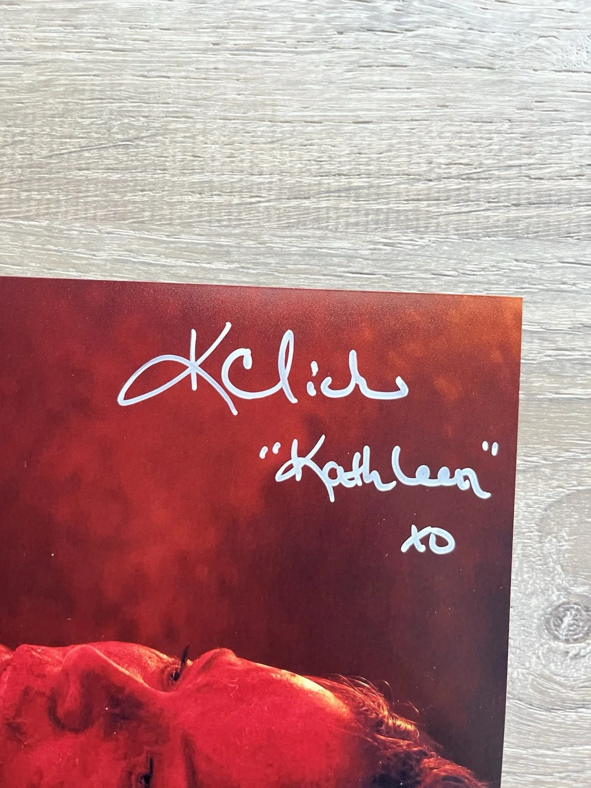 Karen Cliche — Karen Cliche Signed Thanksgiving 8x10 Photo JSA COA Horror Autograph, изображение 4