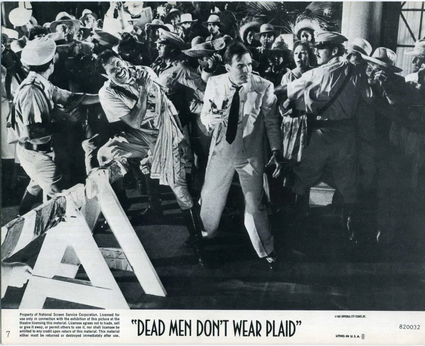 DEAD MEN DON'T WEAR PLAID 1982 Steve Martin Carl Reiner 4 10x8 LOBBY CARDS, изображение 4