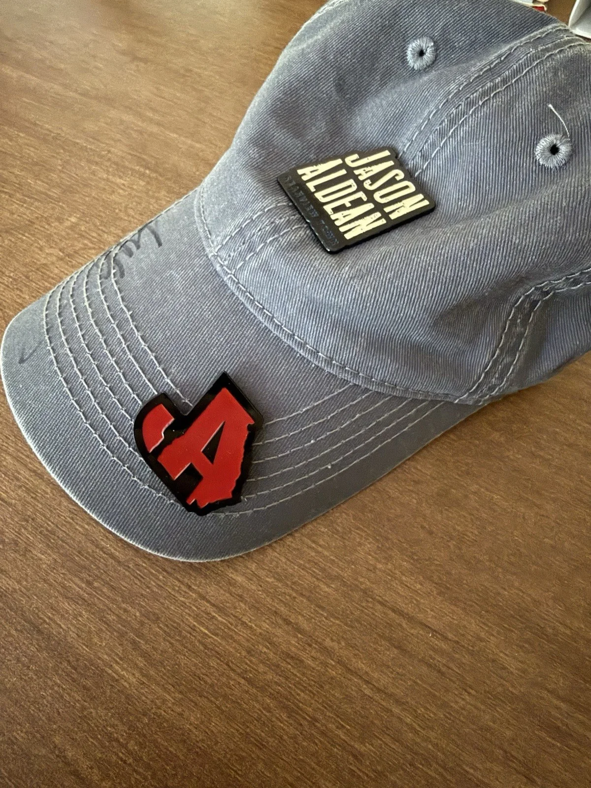 Jason Aldean Autographed Hat, image 2