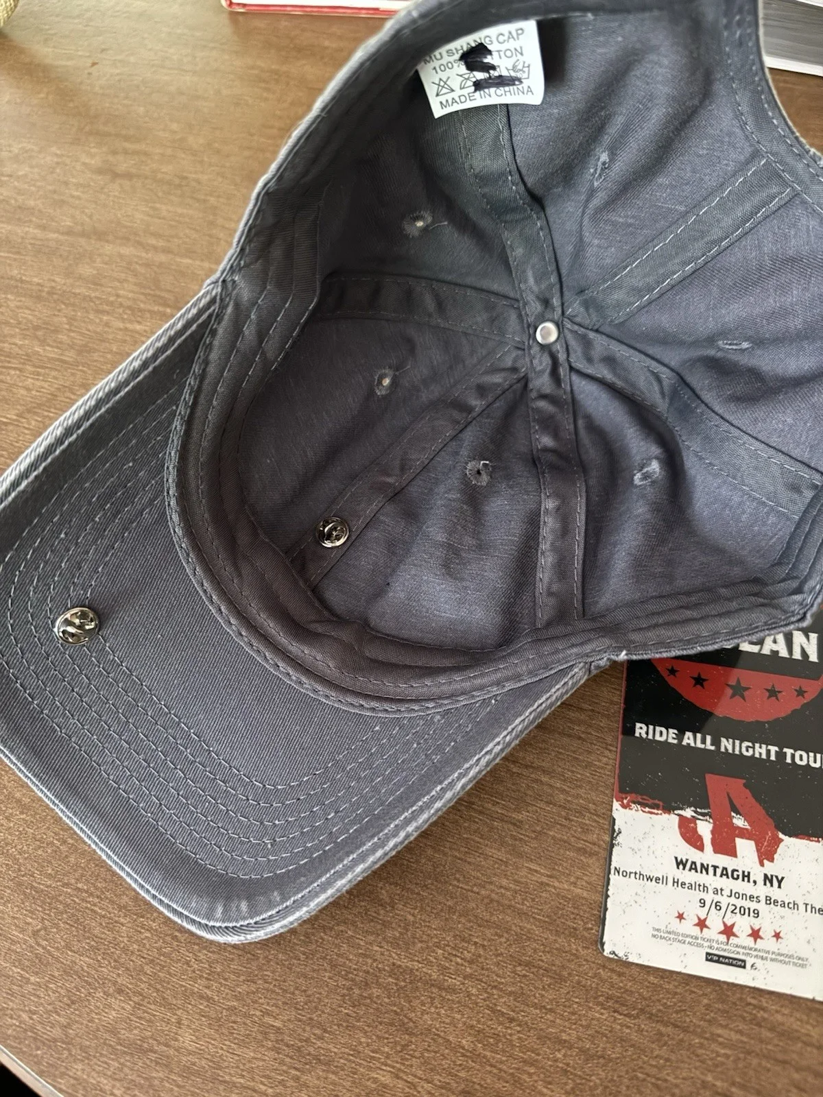 Jason Aldean Autographed Hat, image 4