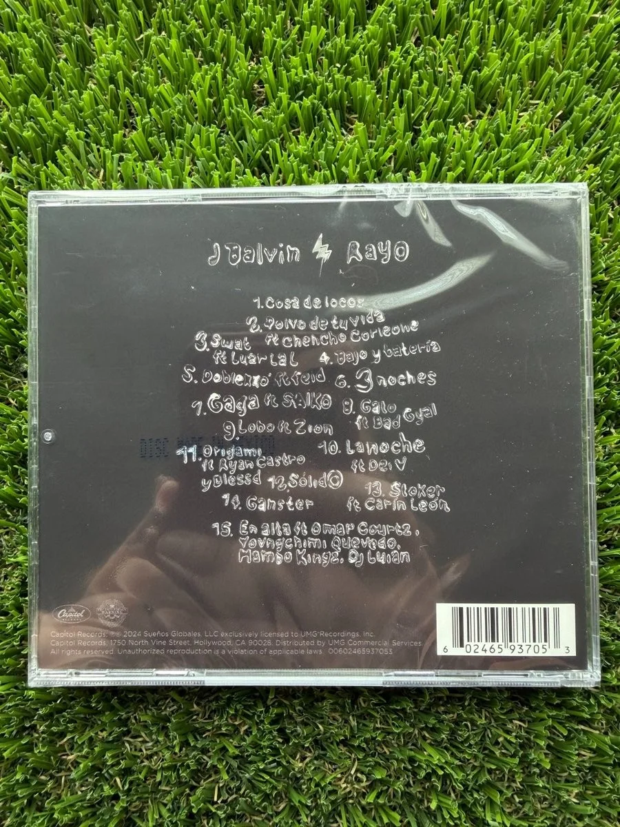 J Balvin Rayo CD Album Capitol Records 2024 Explicit, image 2