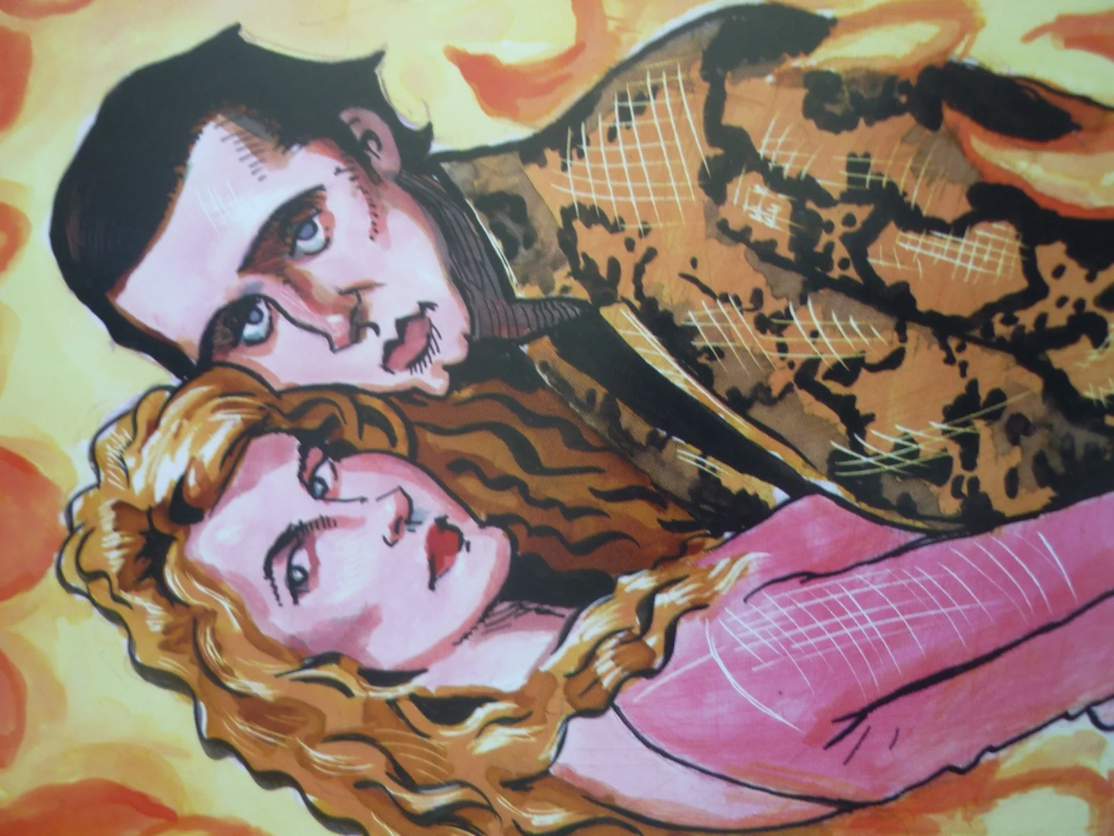 Framed mounted a4 Poster wild at heart you got me hotter than georgia asphalt, изображение 2
