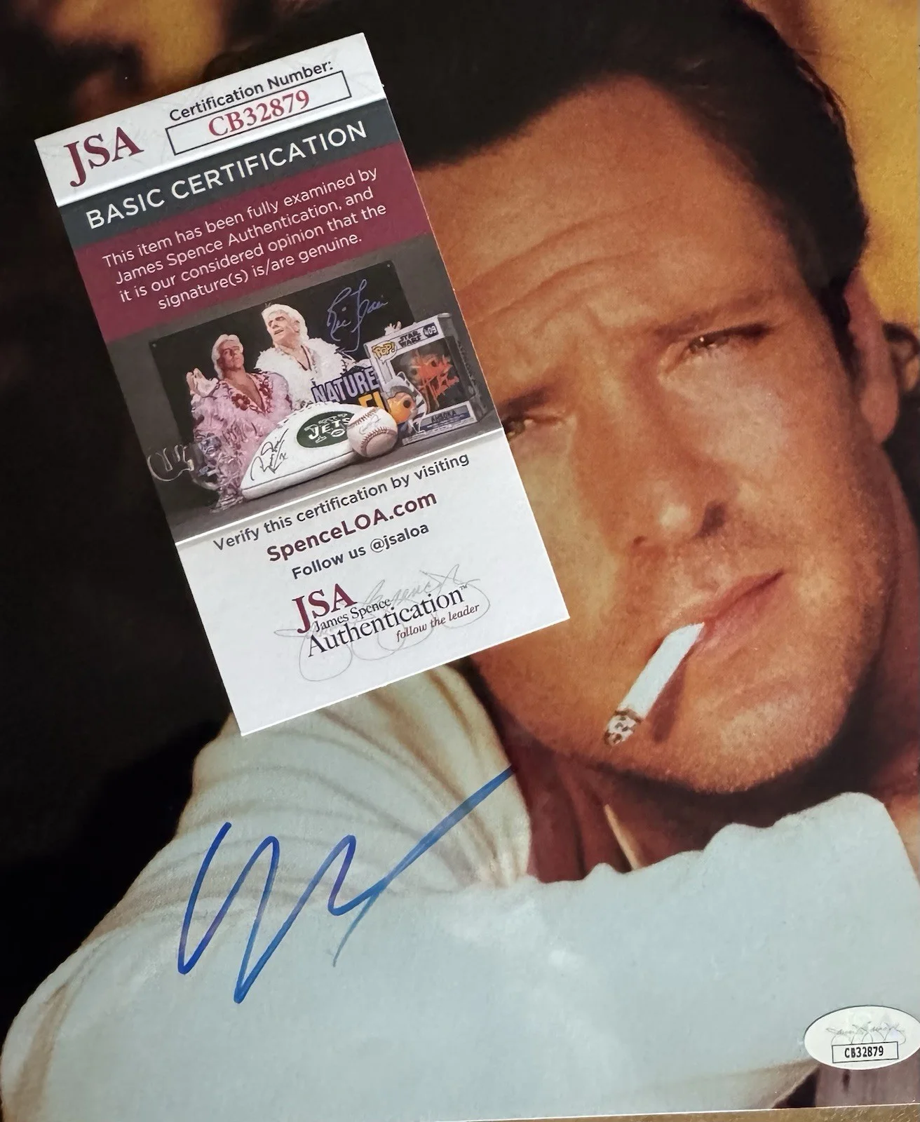 Michael Madsen — Michael Madsen Signed 8x10 Photo Reservoir Dogs Kill Bill JSA COA DECEASED, image 2