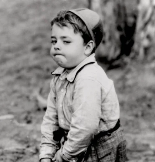 Spanky McFarland — Spanky McFarland Our Gang Little Rascals Signed 8x10 Chimpanzee Golf Photo, изображение 3