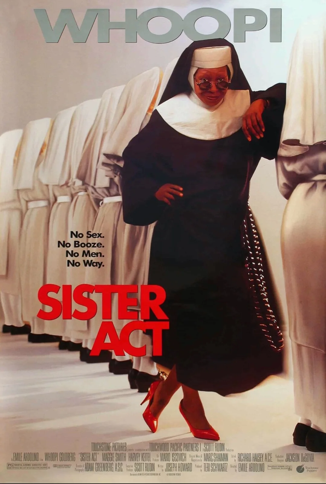 Sister Act (1992) Very Rare Unmounted Genuine 35mm Film Cells, изображение 2