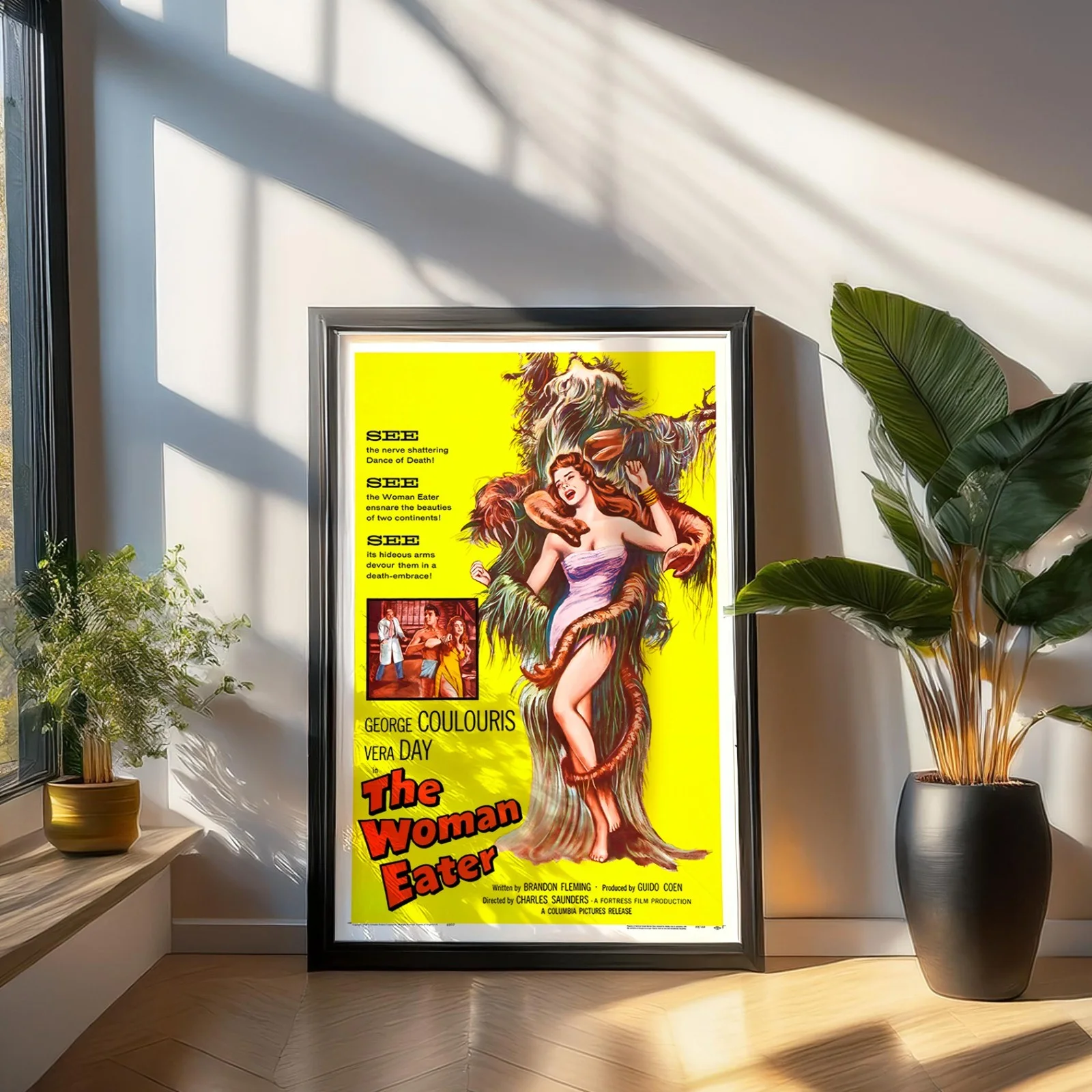 The Woman Eater - 1958 Sci-fi B-movie 27.2" x 41" US One Sheet Poster, изображение 4