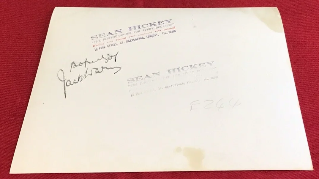 Vintage Movie Film Photo Jack Warner British Actor Sean Hickey Torquay, изображение 3