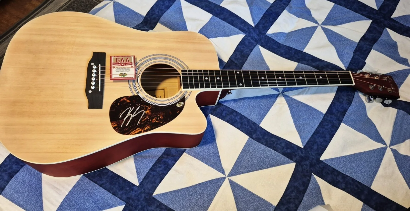 Kenny Chesney — Kenny Chesney Autographed Full Size Acoustic Guitar Country Music Icon GAA, изображение 3