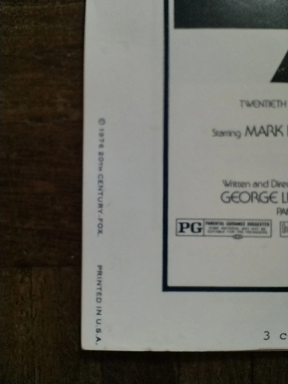 Star Wars Original USA Press Book 1976 George Lucas Mark Hamill Harrison Ford, image 3