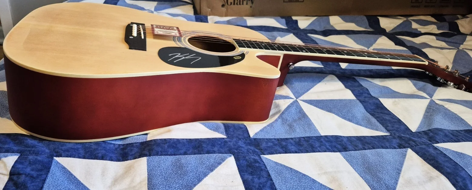 Kenny Chesney — Kenny Chesney Autographed Full Size Acoustic Guitar Country Music Icon GAA, изображение 3