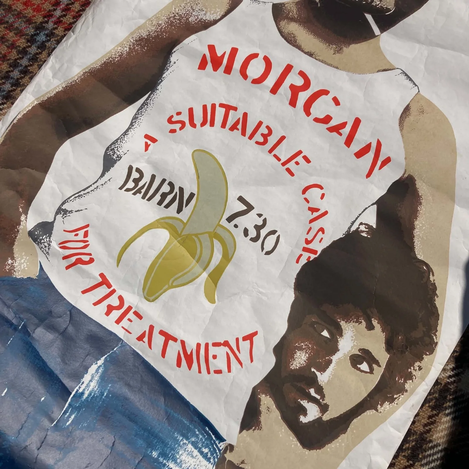 1966 Morgan A Suitable Case For Treatment Original Movie Poster British Rare, image 2
