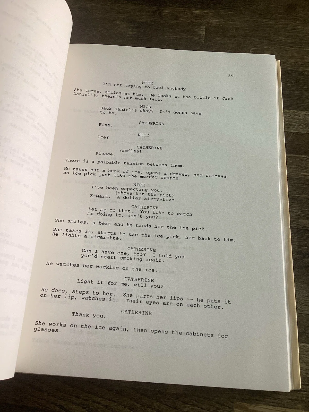 BASIC INSTINCT Original December 1990 Carolco Movie Script Sharon Stone Douglas, image 5