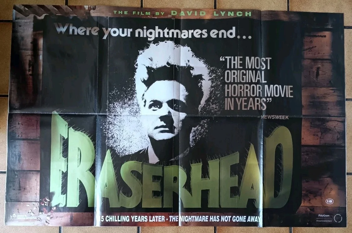 "MEAN STREETS" & ERASERHEAD" DOULBE SIDED MOVIE POSTER 60 X 90cm, изображение 2