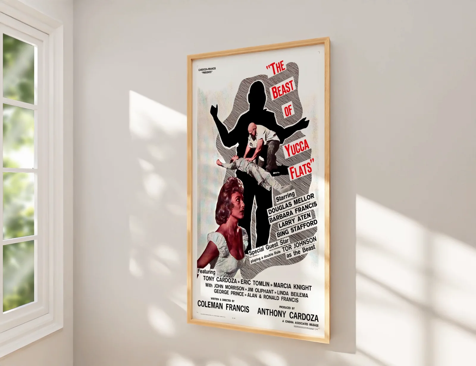 The Beast of Yucca Flats - 1961 B-movie Horror 27.2" x 41" US One Sheet Poster, изображение 2