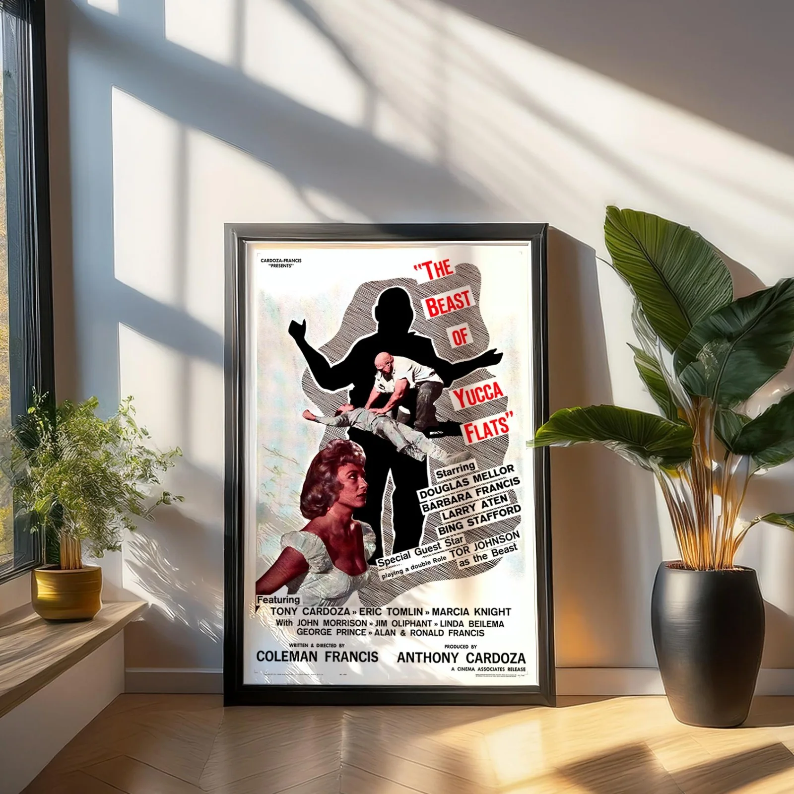 The Beast of Yucca Flats - 1961 B-movie Horror 27.2" x 41" US One Sheet Poster, изображение 4